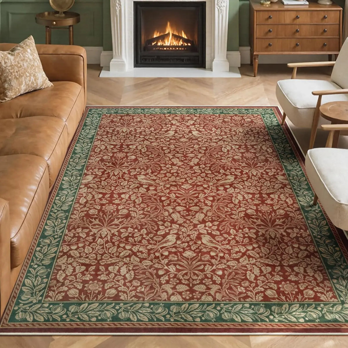 Aviary Botanical Rug