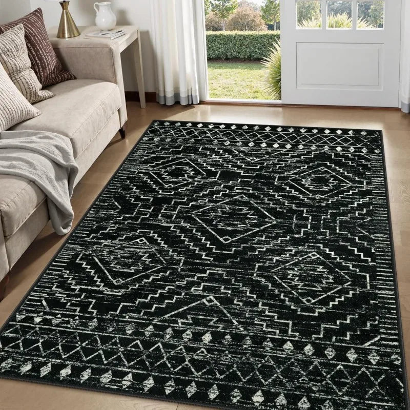 Zellige Geometric Rug