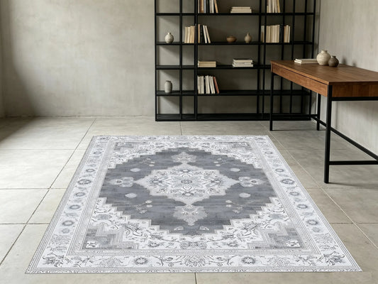 Graphite Persian Rug