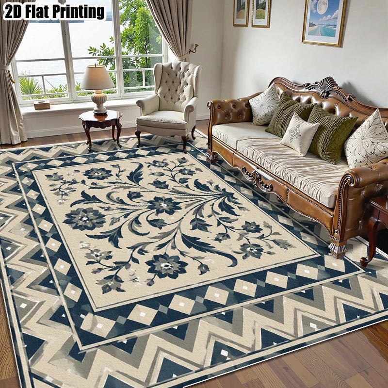 Bluebell Floral Ornament Rug