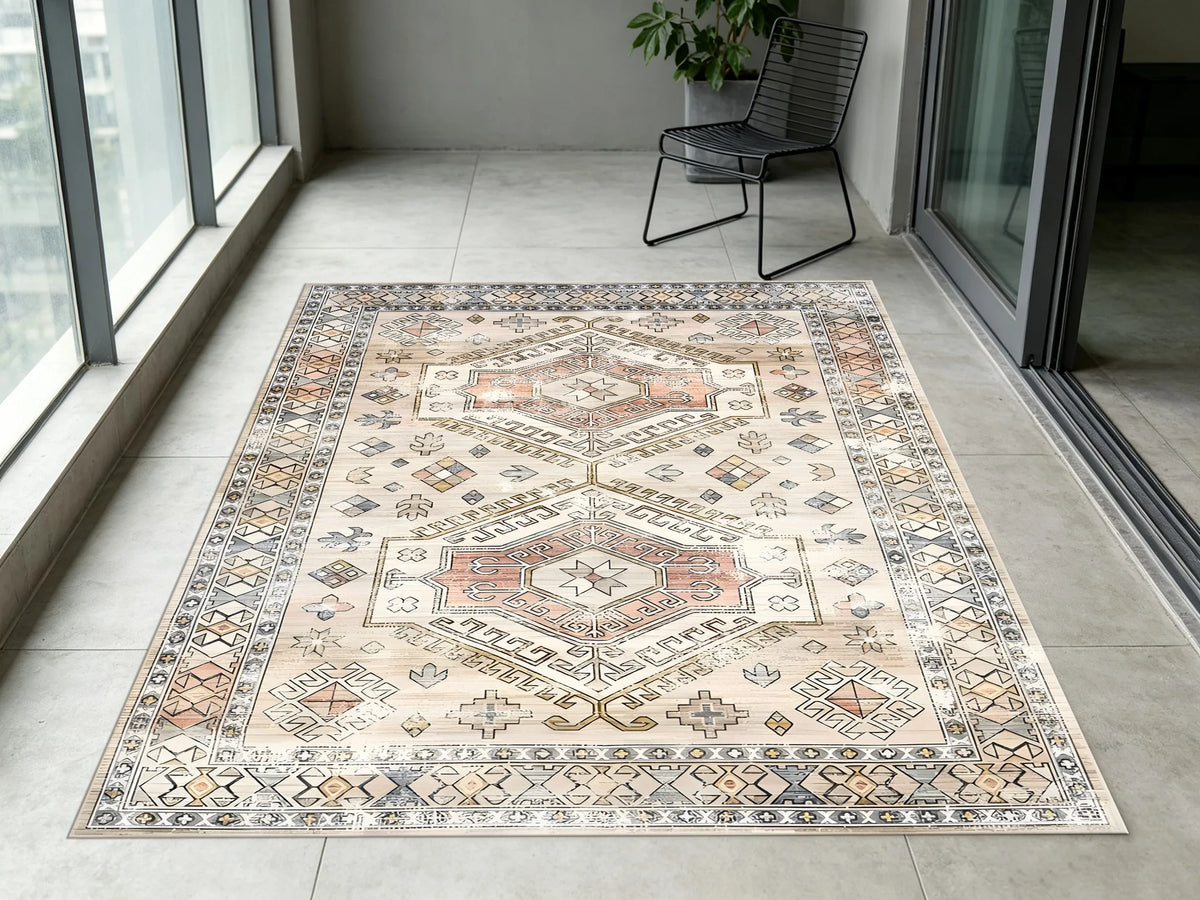 Persia Geometric Statement Rug