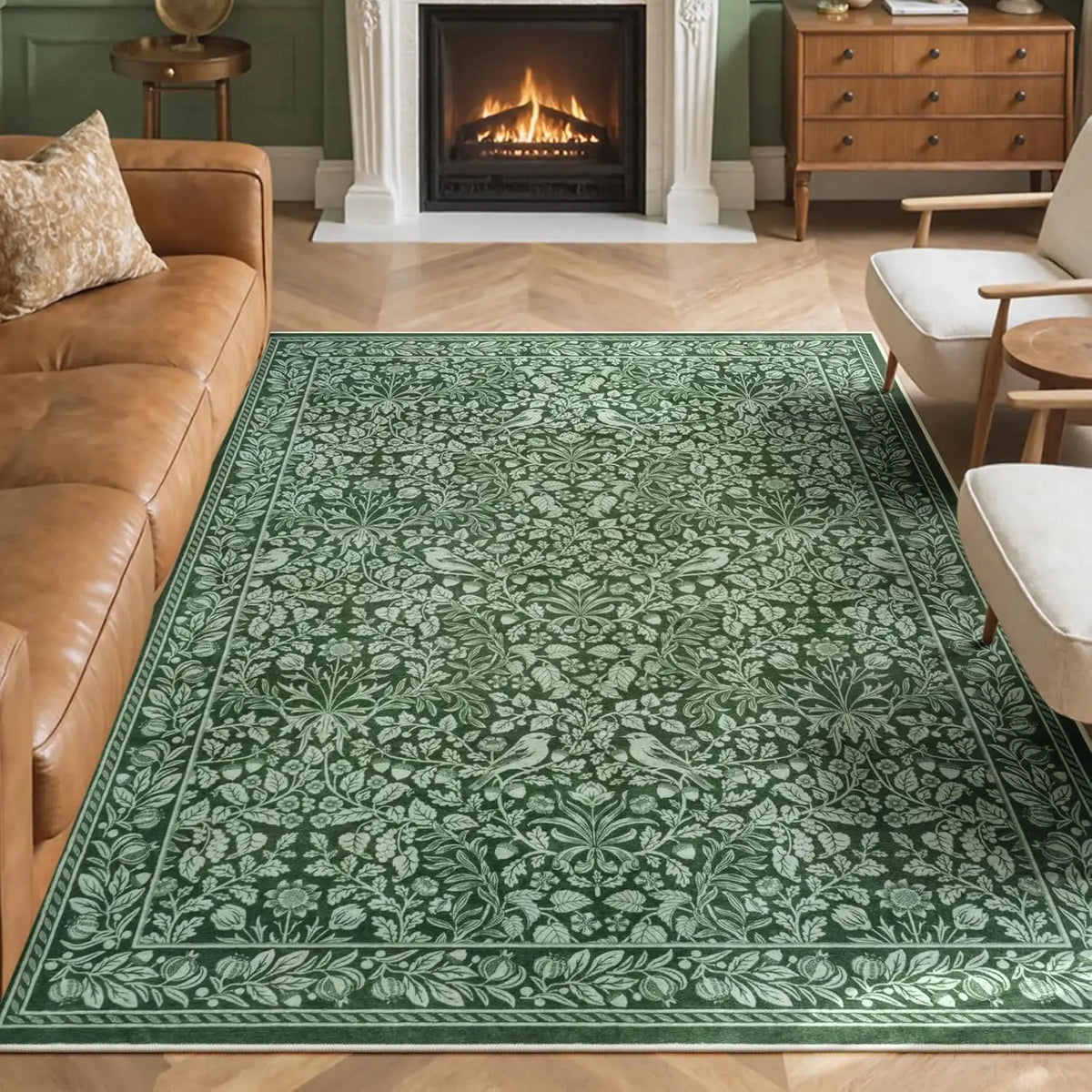 Aviary Botanical Rug