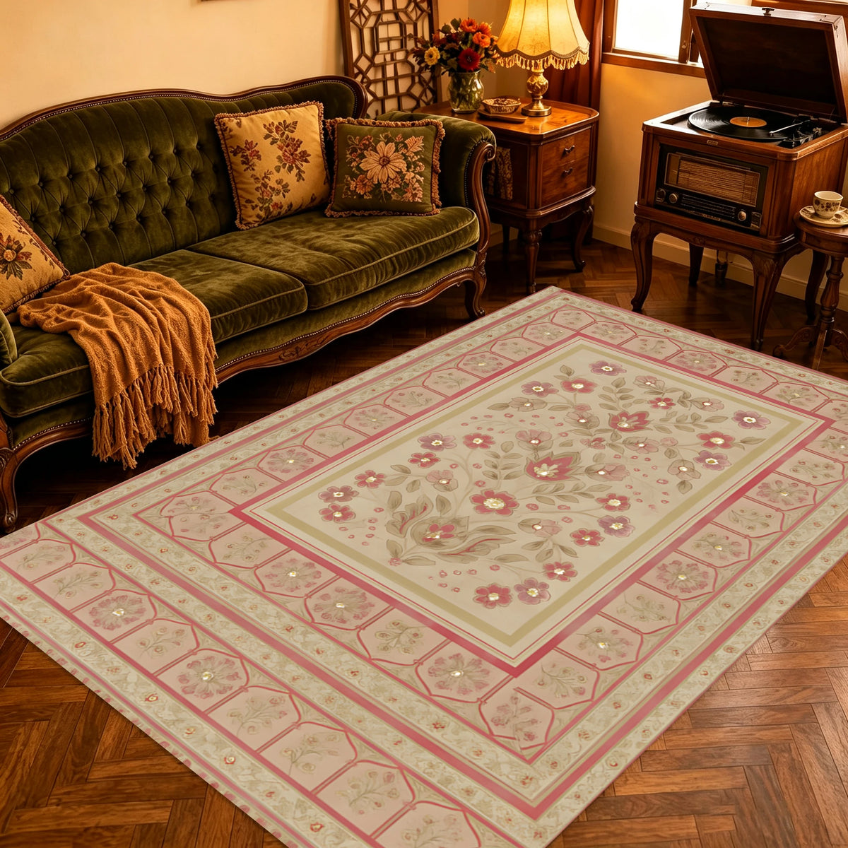 Persian Floral Heritage Rug