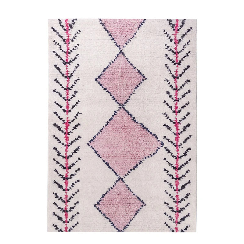 Majorelle Color Block Rug