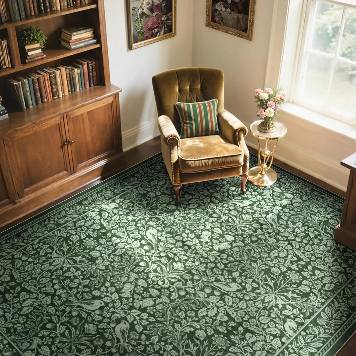Aviary Botanical Rug