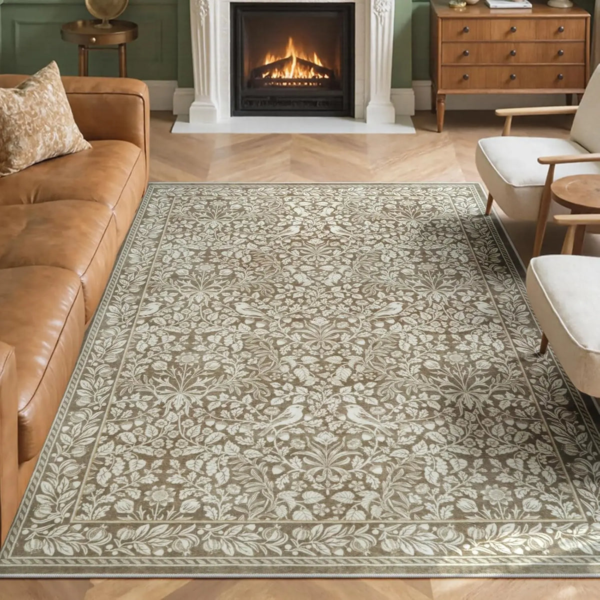 Aviary Botanical Rug