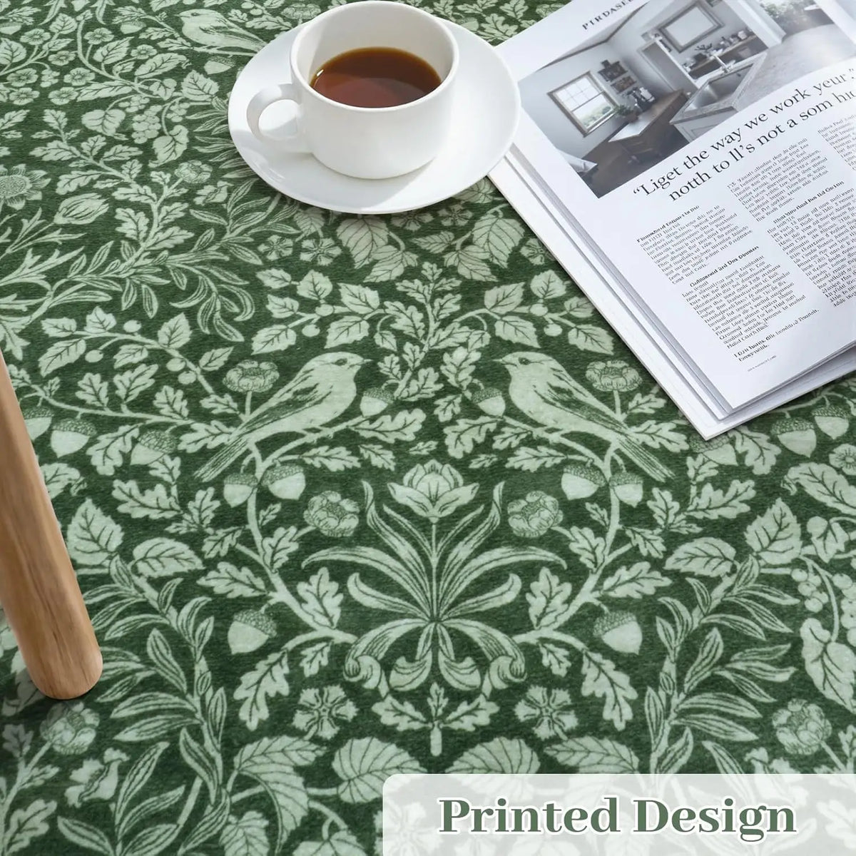 Aviary Botanical Rug