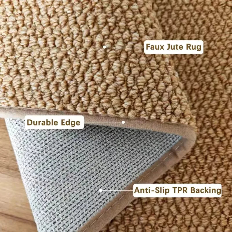 Wave Woven Jute Rug