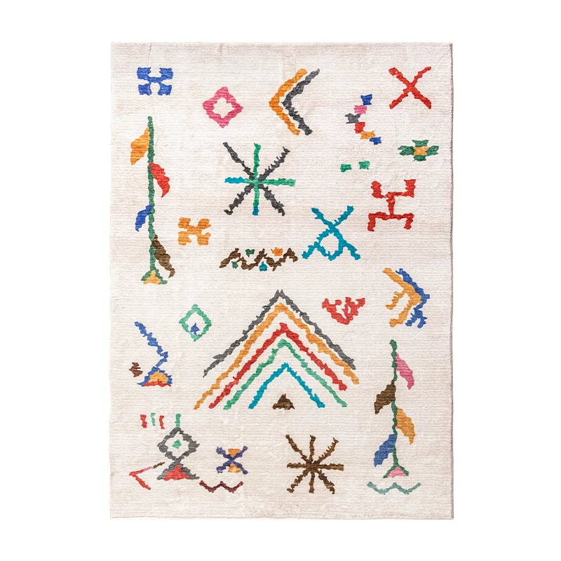 Majorelle Color Block Rug
