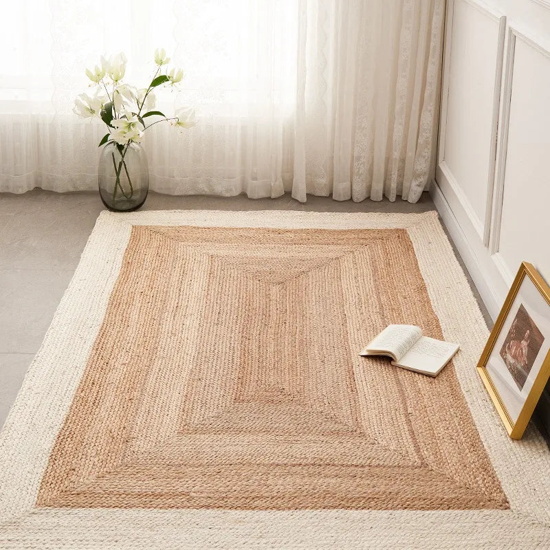 Braided Jute Oval Rug
