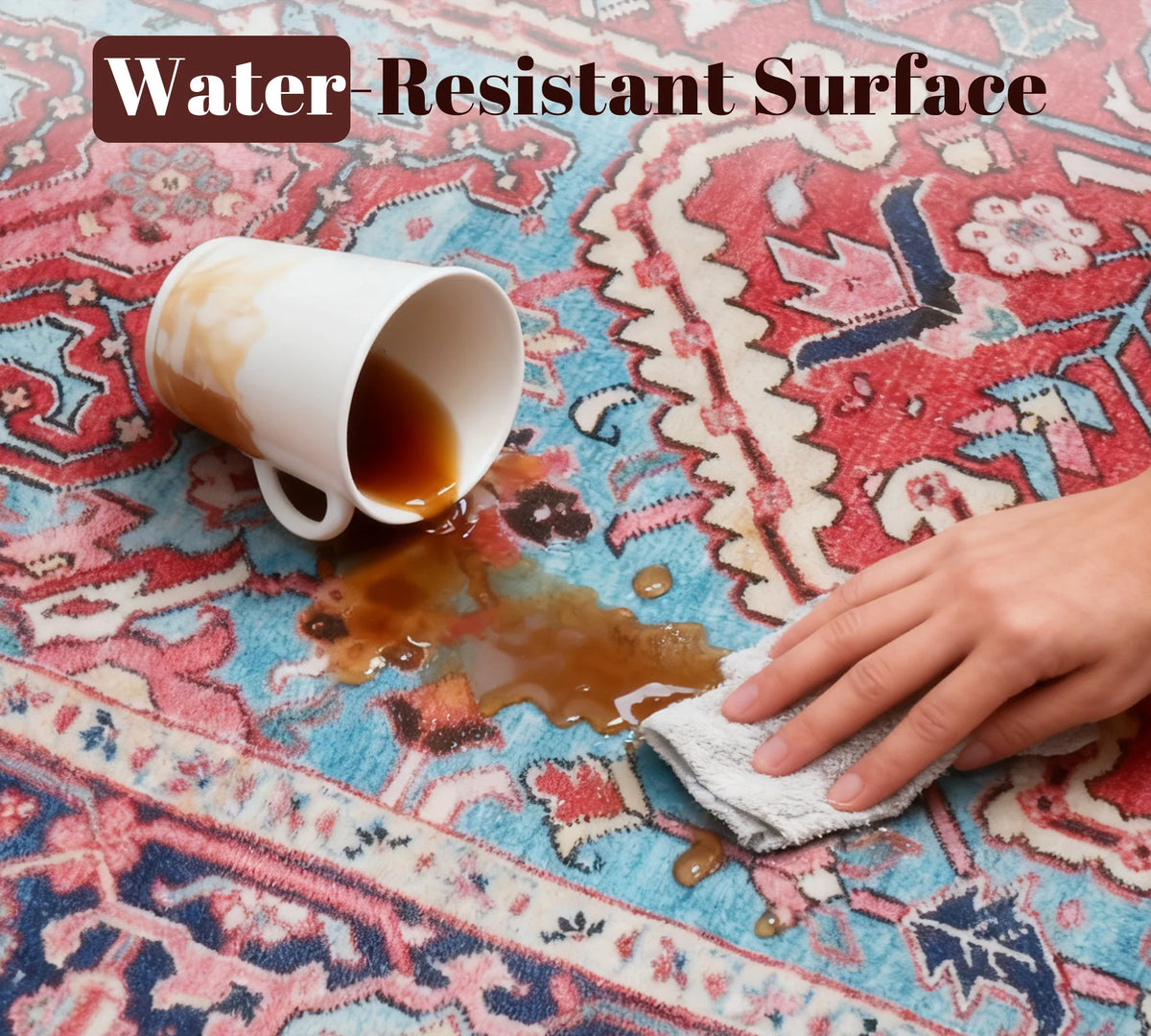 Persian Style Washable Rug