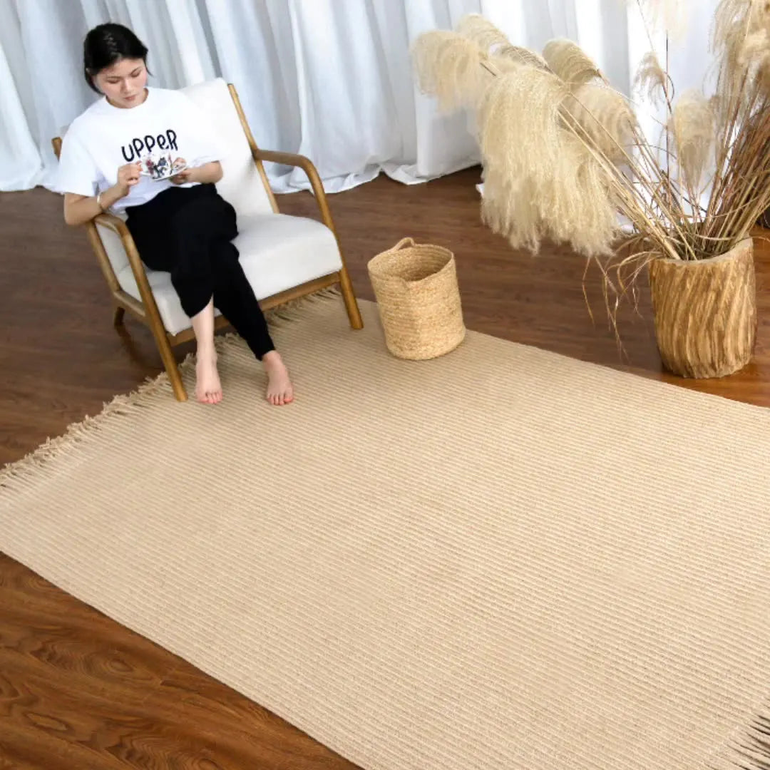Kyoto Tassel Jute Rug