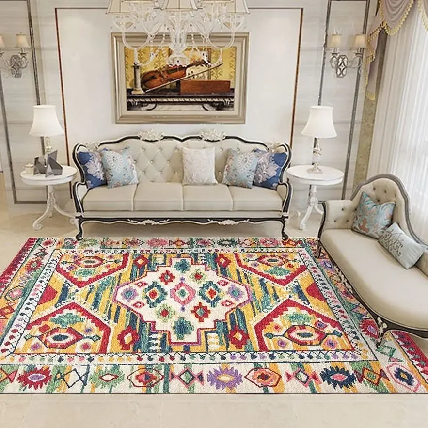 Bohemian Kilim Geometric Rug