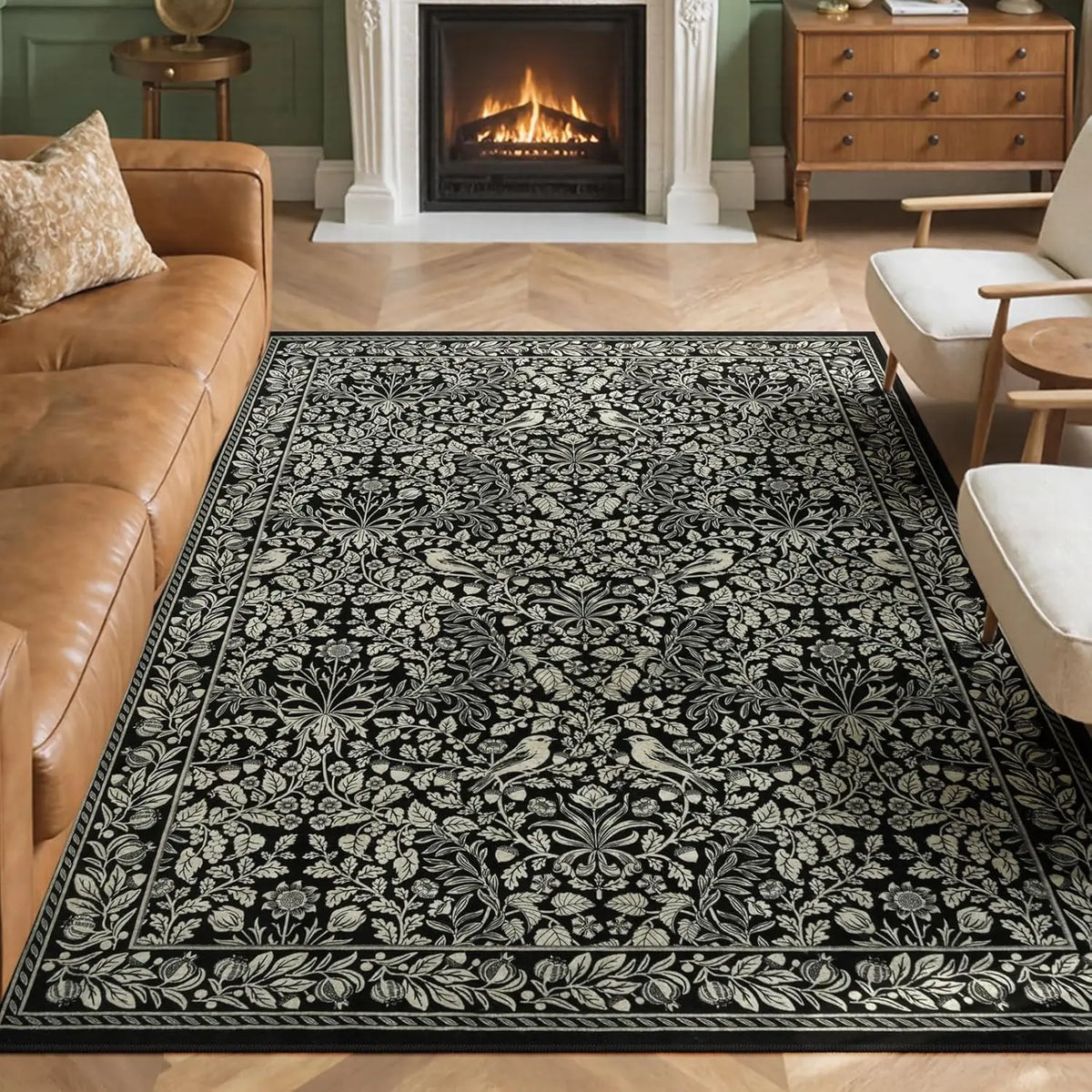Aviary Botanical Rug