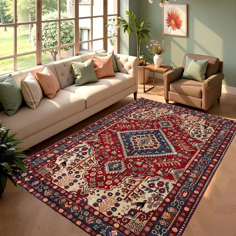 Ornate Persian Medallion Rug