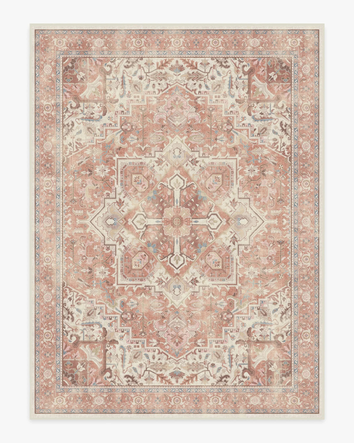 Rose Aubusson Rug